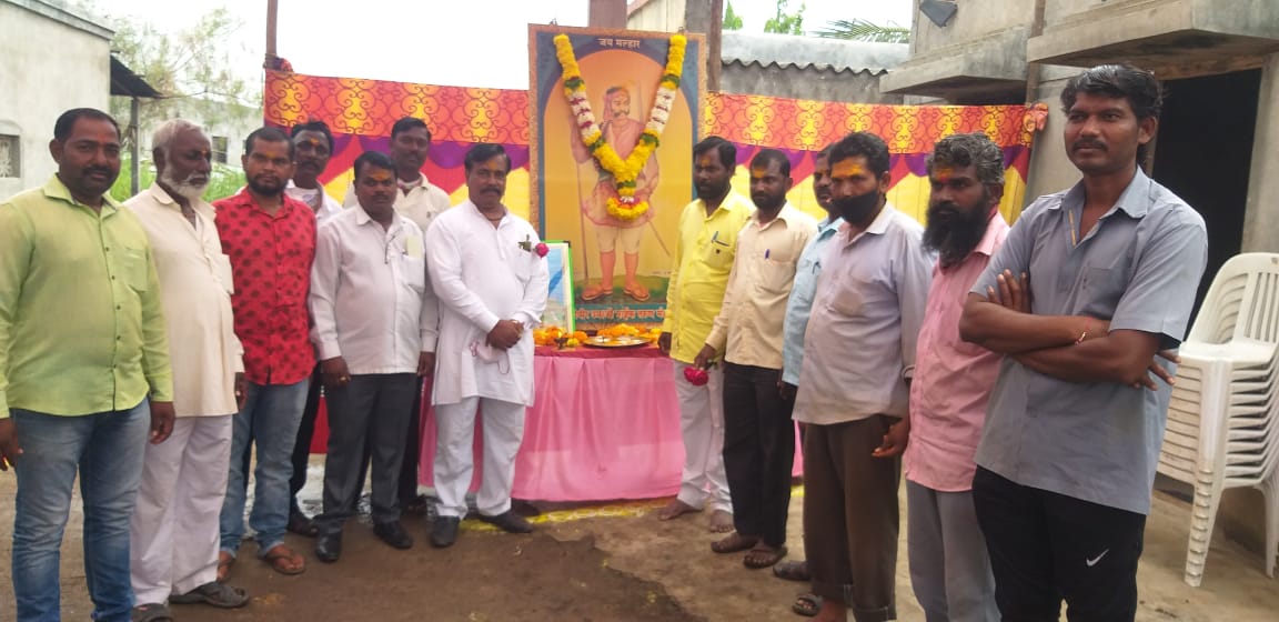 तात्याबा नाईक प्रतिष्ठान तर्फे शेंबेकर वस्ती येथे राजे उमाजी नाईक जयंती उत्साहात साजरी