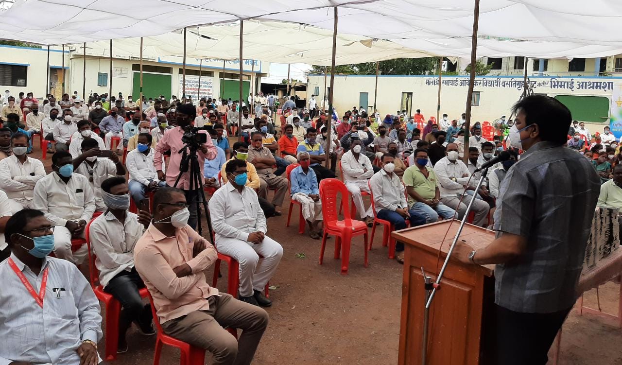 रत्नाकर मखरे यांच्या जाण्याने इंदापूर तालुका पुरोगामी विचाराला मुकला                --  हर्षवर्धन पाटील  