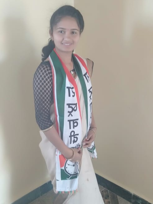 पुजा साळुंखे-शितोळे यांची विश्वजन आरोग्य सेवा समितीच्या बारामती युवती अध्यक्षपदी निवड.