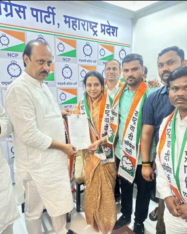 राष्ट्रवादी काँग्रेस ग्रंथालय विभागाच्या प्रदेशाध्यक्षपदी -  सौ.रीताताई बाविस्कर