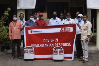 कोरोनाच्या संभाव्य तिसऱ्या लाटेसाठी इंदापूर पंचायत समितीचा आरोग्य विभाग सज्ज; 'सेव्ह दि चिल्ड्रन'  संस्थेचा पुढाकार