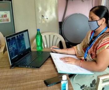 सरपंच सिताराम जानकर यांच्या अध्यक्षतेखाली सरडेवाडी ग्रामपंचायतीची ऑनलाईन मासिक सभा संपन्न