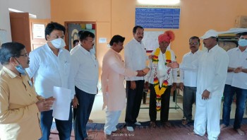 मळद, बारामती ग्रामस्थांच्या वतीने श्री रामचंद्र नाना मदने यांचा जाहीर सत्कार संपन्न