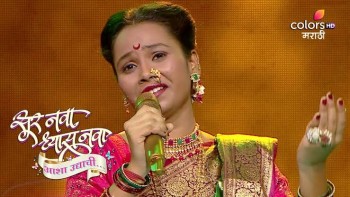 राज्यमंत्री दत्ता मामा भरणे यांच्या हस्ते 'सुर नवा ध्यास नवा' फेम राधा खुडे हिचा सन्मान.