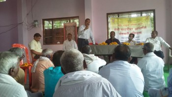 कौठा येथे अन्न सुरक्षा अभियानांतर्गत शेतकरी प्रशिक्षण संपन्न.