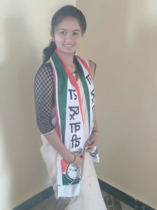 पुजा साळुंखे-शितोळे यांची विश्वजन आरोग्य सेवा समितीच्या बारामती युवती अध्यक्षपदी निवड.